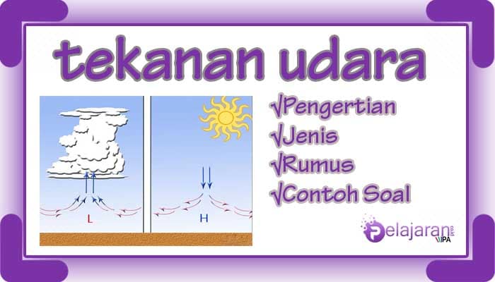 Tekanan Udara Pengertian Jenis Faktor Pengaruh Rumus Dan Contoh 